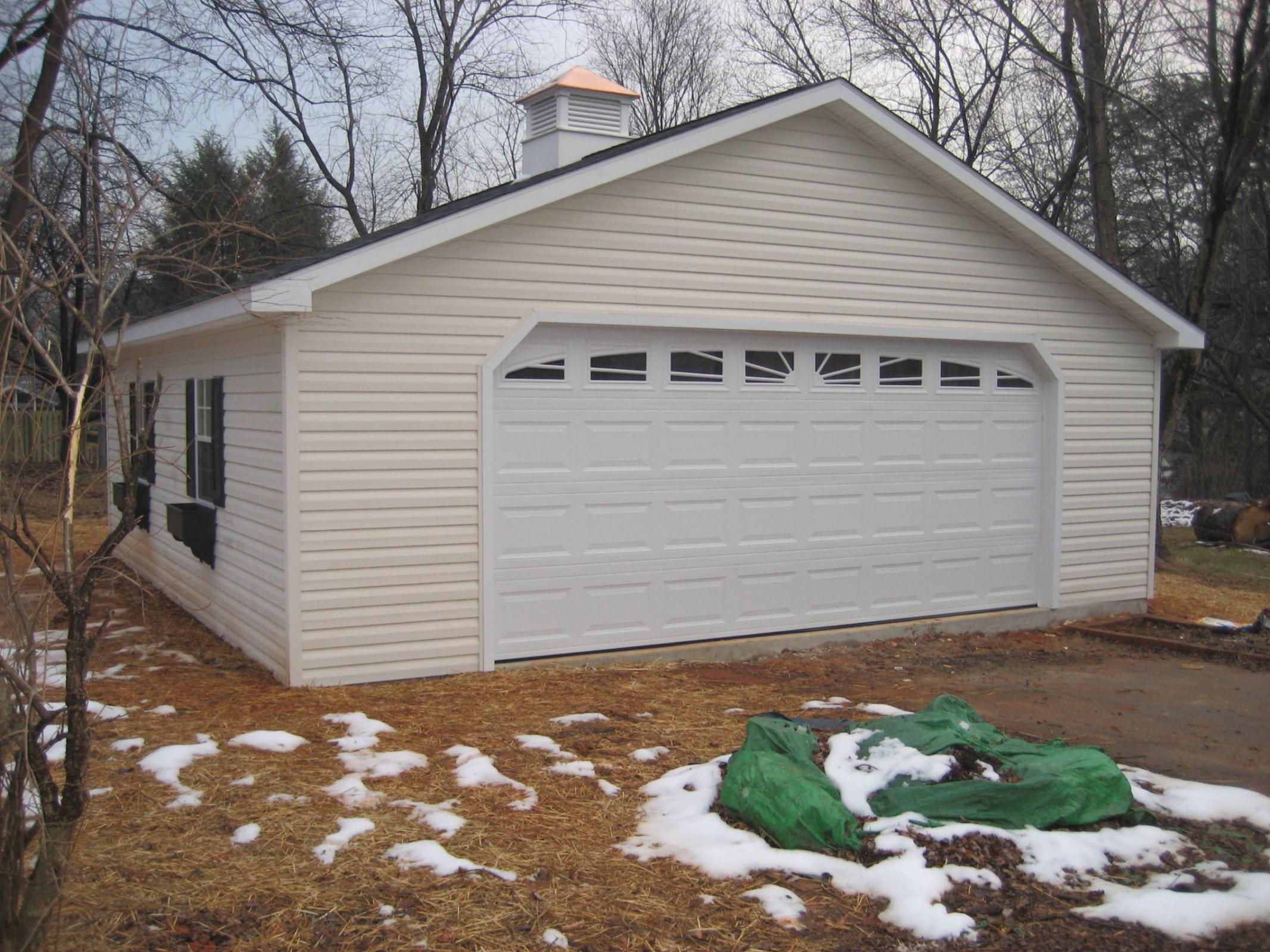 2 Car Garage Homestead Structures